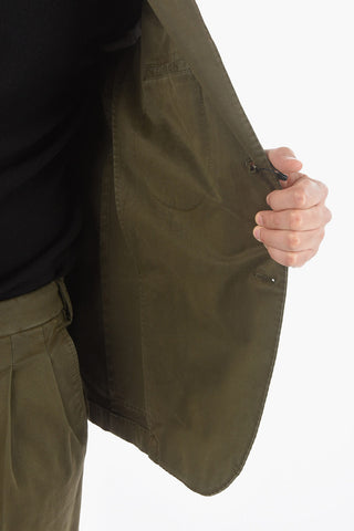 CC COLLECTION abito 2 bottoni in cotone stretch due spacchi revers classico