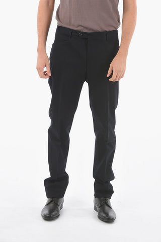 Pantaloni LEADER in Cotone Stretch  A Tinta unita