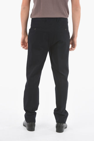 Pantaloni LEADER in Cotone Stretch  A Tinta unita