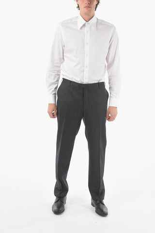 Pantaloni ACADEMY in Lana a 4 Tasche