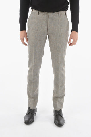 CC COLLECTION  houndstooth side vents notch lapel RESET 2-button suit