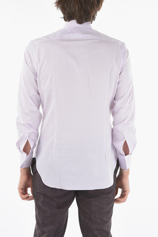 Popeline 200/2 Cotton NOBLE Shirt with Double French Cuffs