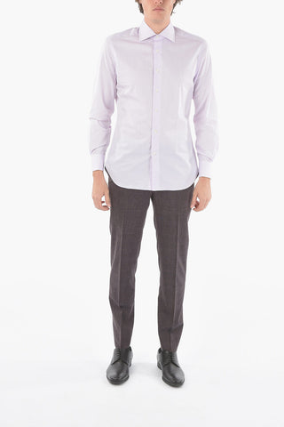 Popeline 200/2 Cotton NOBLE Shirt with Double French Cuffs