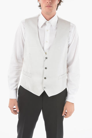 Mini Checked Silk CERIM.ACADEMY Vest