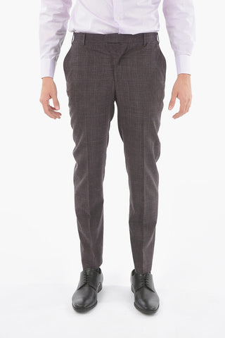 CC COLLECTION abito 2 bottoni REFINED district check due spacchi revers classico
