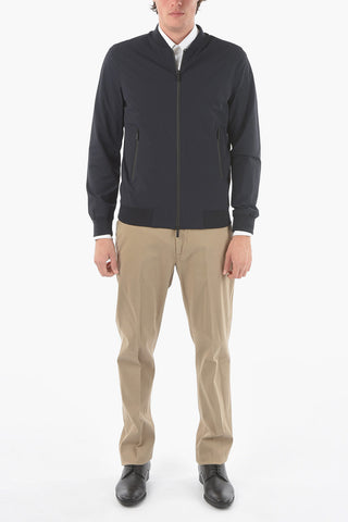 CC COLLECTION Solid Color Water Resistant Bomber