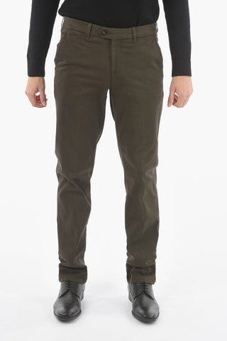 ID Regular Waist Stretch Cotton Chino Pants
