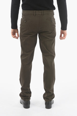 ID Regular Waist Stretch Cotton Chino Pants