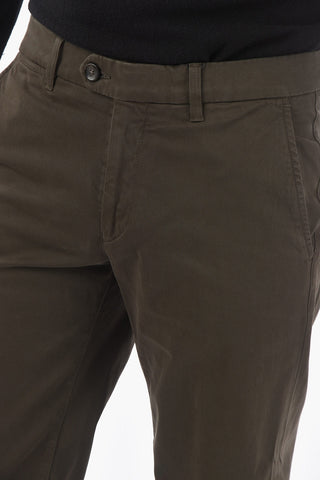 ID Regular Waist Stretch Cotton Chino Pants