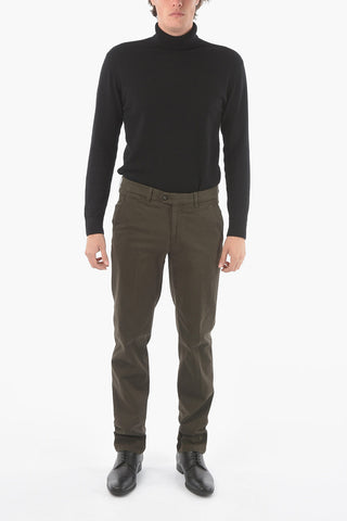 ID Regular Waist Stretch Cotton Chino Pants