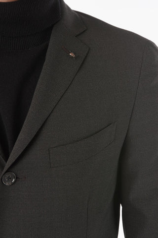 CC COLLECTION abito 3 bottoni REWARD mini check due spacchi revers classico