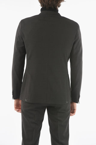 CC COLLECTION abito 3 bottoni REWARD mini check due spacchi revers classico