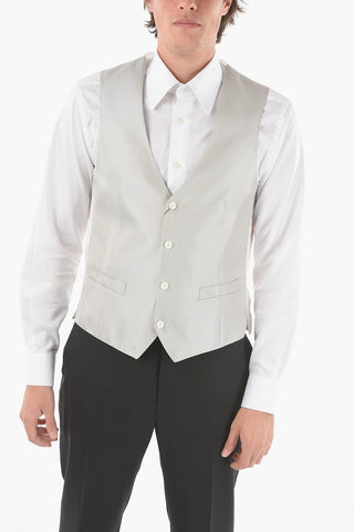 Silk CERIM.ACADEMY Waistcoat
