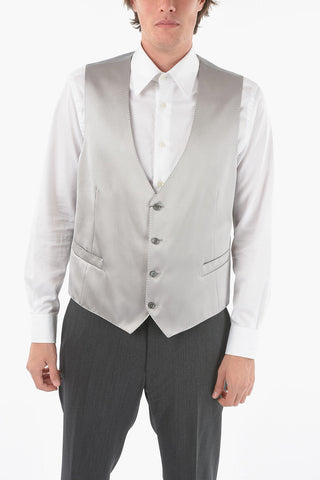 Silk CERIM. ACADEMY Vest with Martingale