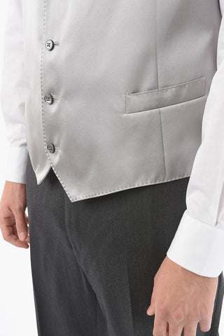 Silk CERIM. ACADEMY Vest with Martingale