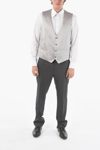 Silk CERIM. ACADEMY Vest with Martingale