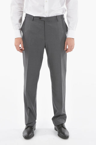Regular Waist Virgin Wool LEADER Pants