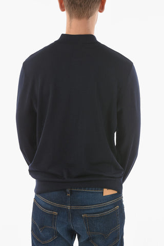ZZEGNA Wool Polo Neck Sweater