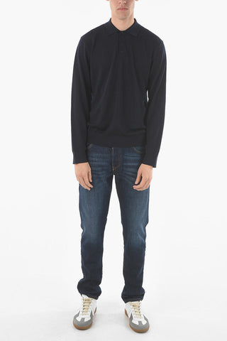 ZZEGNA Wool Polo Neck Sweater