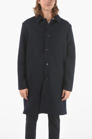 Half Lined Wool Coat