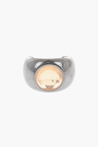 Silver Bracelet with Maxi Central Stone
