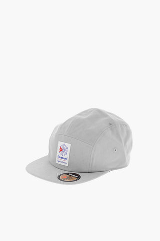 Cappello da Baseball in Cotone con Logo Frontale
