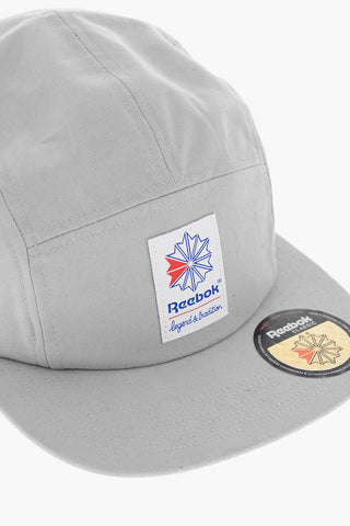 Cappello da Baseball in Cotone con Logo Frontale