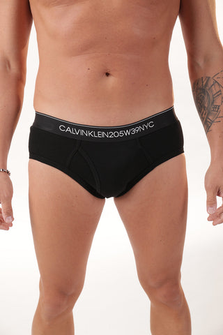 205W39NYC Logoed Elastic Waistband Cotton Slip