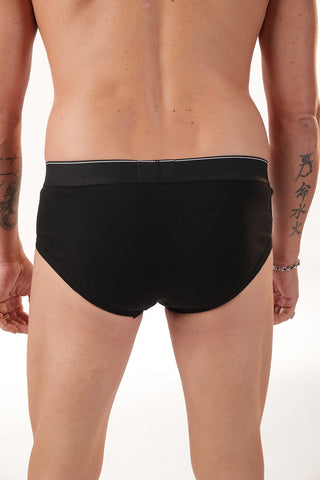 205W39NYC Logoed Elastic Waistband Cotton Slip