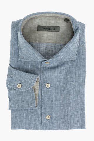 Standard Collar Flax Shirt