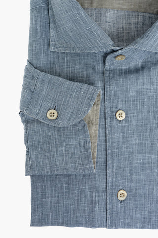Standard Collar Flax Shirt