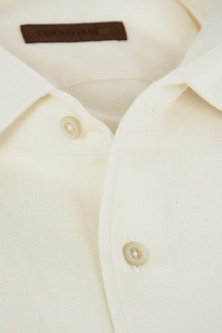 ID Standard Collar Cotton Flannel Shirt