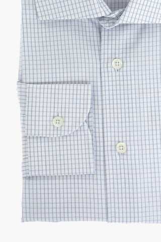 Camicia WRINKLE FREE a Quadri Check con Collo Francese