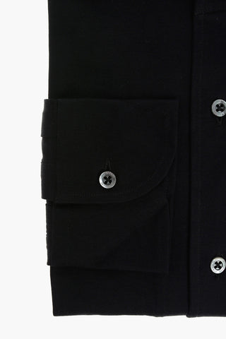 Standard Collar Jersey Cotton Shirt