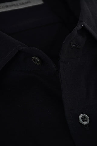 Standard Collar Jersey Cotton Shirt