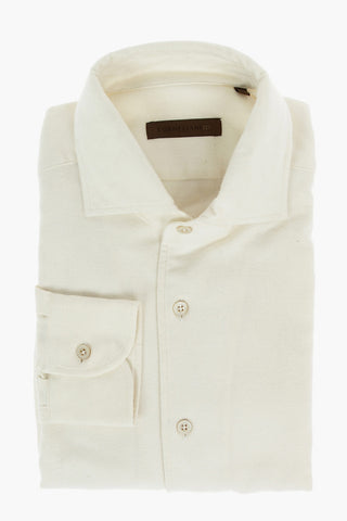 ID Standard Collar Cotton Flannel Shirt