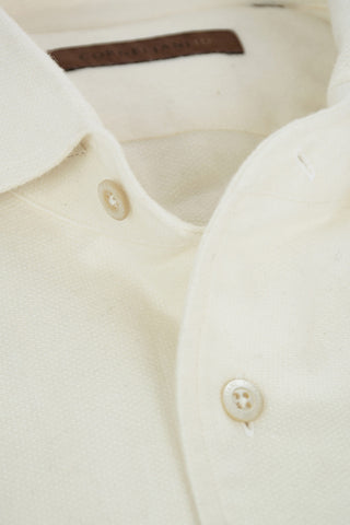 ID Standard Collar Cotton Flannel Shirt