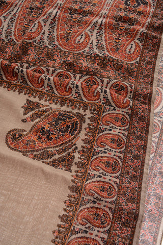 Sciarpa DELHY a Fantasia in Cashmere E Seta