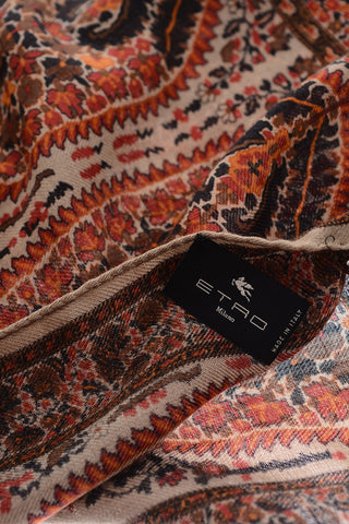 Sciarpa DELHY a Fantasia in Cashmere E Seta