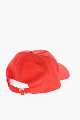 Logo Embroidered Solid Color Cap