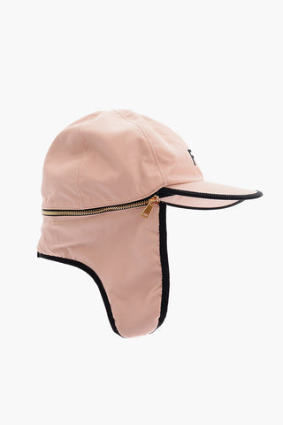 Cap with Removable Real Fur Bottom
