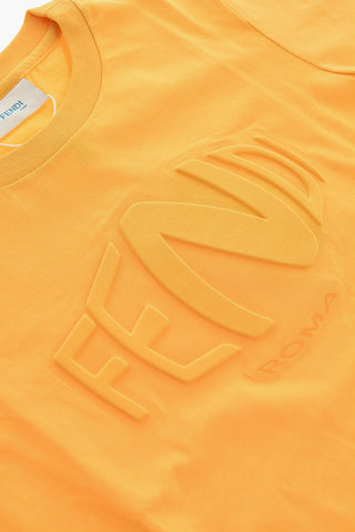 Embossed Logo Crew-Neck T-shirt