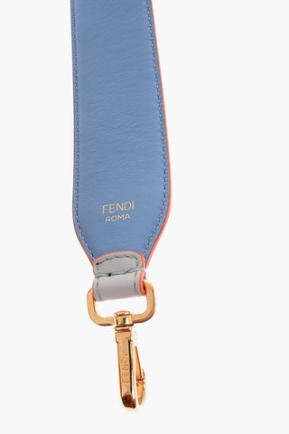 Tracolla Per Borsa in Pelle con Logo Borchiato