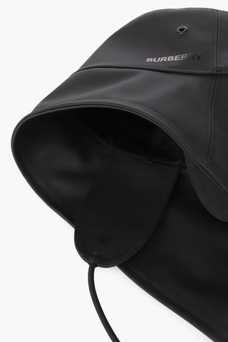 Rubberised Cotton Fisherman Hat Wth Adjustable Drawstring