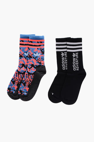 Set of 2 Pairs of Stretch Long Socks