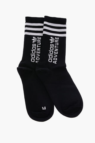 Set of 2 Pairs of Stretch Long Socks