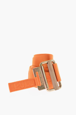 40mm Solid Color Logoed Fabric Belt