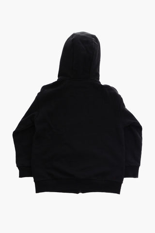 Hoodie with Monogram Details