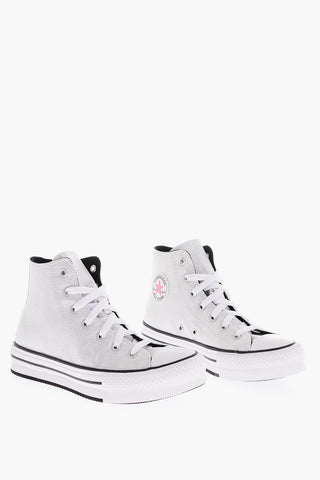 ALL STAR CHUCK TAYLOR Glittered High-Top Sneakers