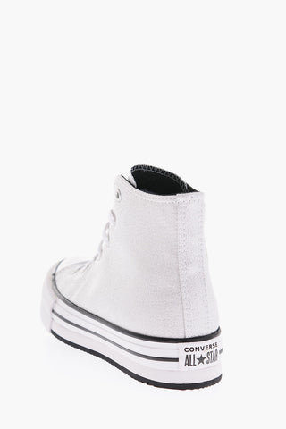 ALL STAR CHUCK TAYLOR Glittered High-Top Sneakers